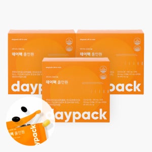 [네이버단독] 데이팩 올인원 한포영양제 유산균 오메가3 30포, 3개
