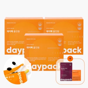 데이팩 올인원 한포영양제 유산균 오메가3 30포, 3개