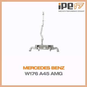 IPE 벤츠 W176 A클래스 A45 AMG 가변 머플러 캣백 배기 OBD 라이팅 센서