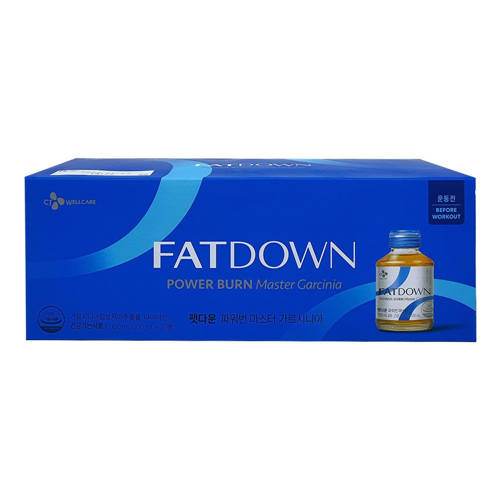 CJ웰케어 팻다운 파워번 마스터 가르시니아 10병
