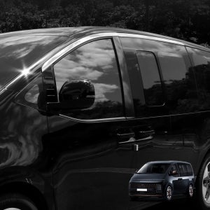 스타리아 라운지 튜닝 윈도우 크롬 몰딩