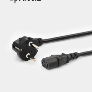 국산 컴퓨터 모니터 본체 파워 전원 케이블 AC 3구 코드 선 0.5M