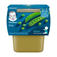 Gerber 2nd Foods Peas 거버 이유식 완두콩 4oz(113그램) 16팩