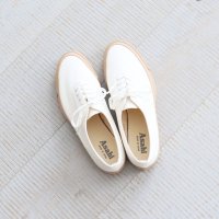 아사히 덱슈즈 화이트 베이지 (ASAHI DECK SHOES WHTE / BEIGE)