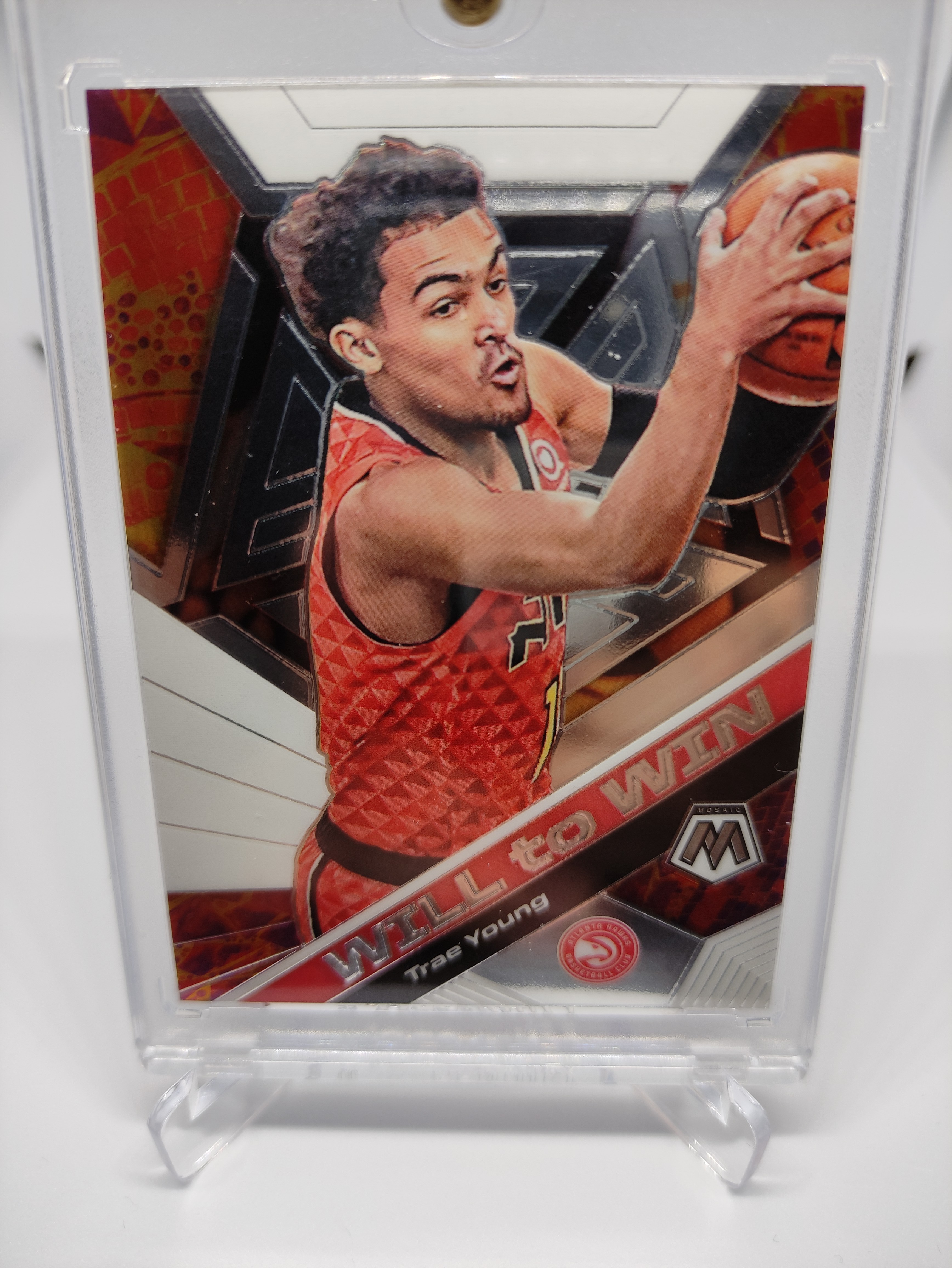 2019 Panini Mosaic WTW 11번 트레이 영 Trae Young NBA 카드