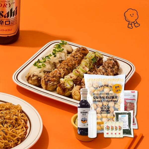 타코붐 오사카식 타코야끼 1kg 외 50종 문어빵 소스 가쓰오 문어 송곳 쿠커 기계 튀김