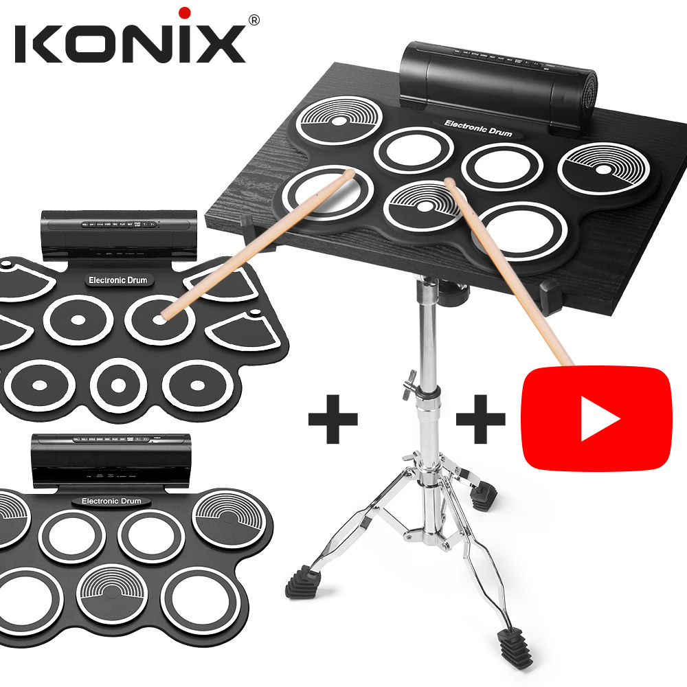 코닉스 전자드럼 패드 MD759 거치대 테이블 세트