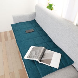국내생산 패브릭 따뜻한 매트 겨울 소파패드 커버 바둑판 무늬 60cm x 60cm