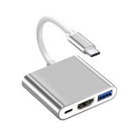 다이소 USB 노트북 허브 typec 트랜스HDMI 트랜스미션 화웨이 메이트20