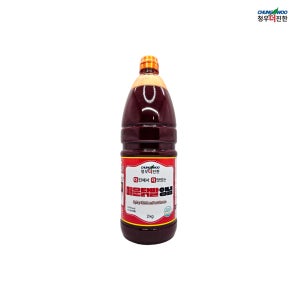 청우 더진한 매운닭발양념 식당 업소용 대용량 2kg, 1개