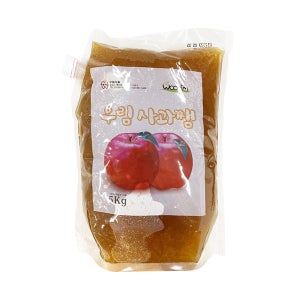 우림식품 사과잼 (파우치) 5kg 3개 (BOX)