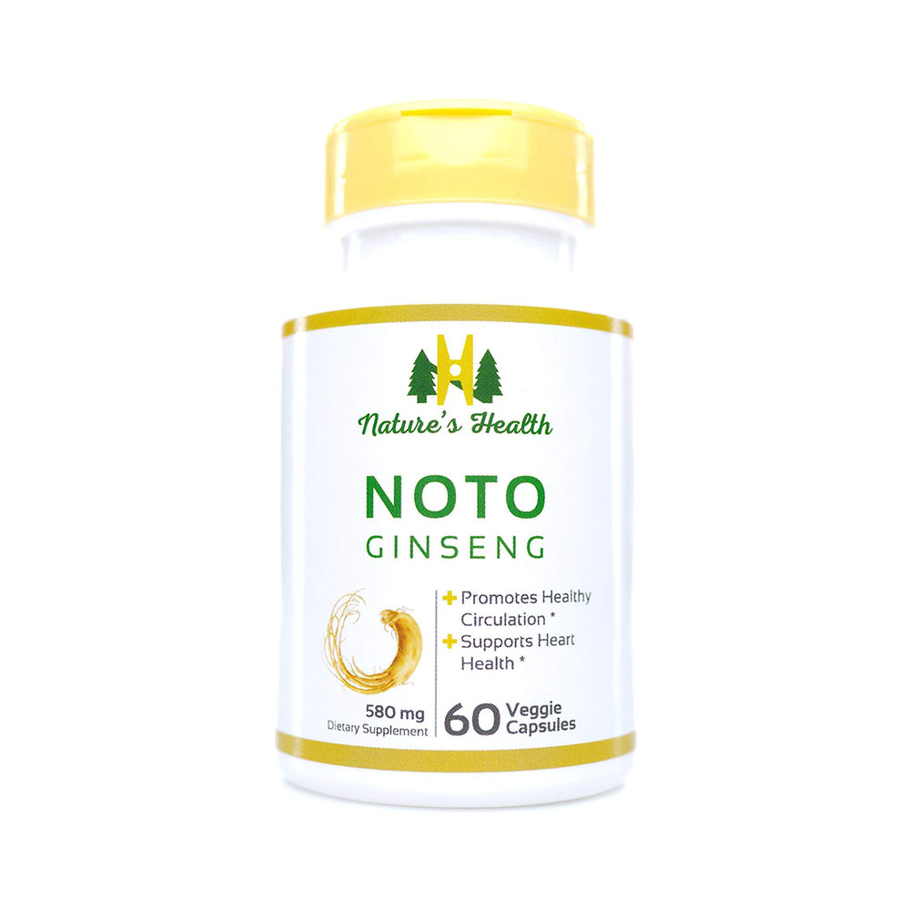 네이처스헬스 <b>전칠삼 추출물</b> 1160mg 60베지캡슐