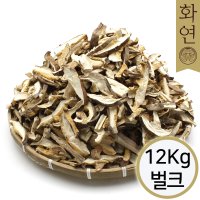 건표고버섯 슬라이스 12Kg 업소용 벌크 대용량 [화연]