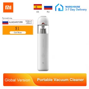 Xiaomi Mijia 휴대용 진공 청소기 휴대용 핸디 홈 자동차 진공 청소기 무선 13000Pa 강력한 흡입 미니 청소기