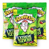 Warheads 워헤드 익스트림 사워 하드 캔디 3팩