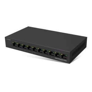 [EFM] ipTIME POE1008 1000Mbps POE+ 8포트 기가 스위치허브 / POE용량 96W, 업링크 2개