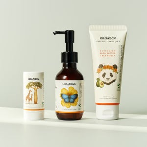 오가본 유기농 고보습 아기 영양 3종세트 (보습크림+영양오일+멀티밤)