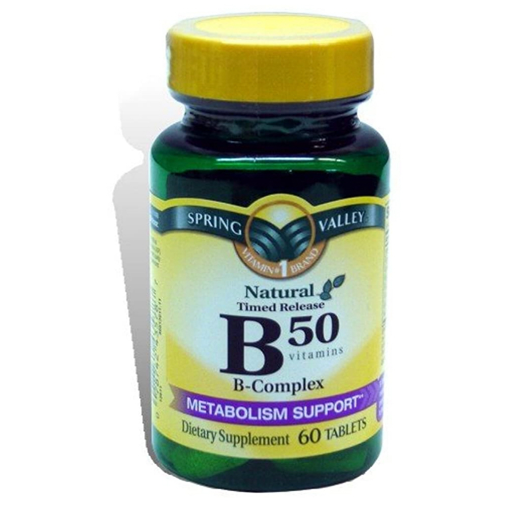 <b>스프링밸리 비타민</b>B50 컴플렉스 60정