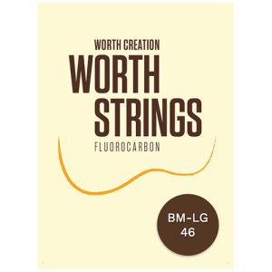 (뮤직캠프)워스 BM LG / 우쿨렐레줄 스트링 콘서트 브라운 로우G 세트