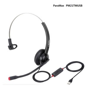 ParaMax PM21TMUSB USB 헤드셋 콜센터헤드셋