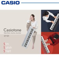 CASIO 정품 카시오톤 CT-S1 CTS1 전자키보드 61건반악기 가성비 추천 올겐 오르간 올갠 연습 취미 디지털피아노 신디사이저 야마하 PSR-E263 PSRE263