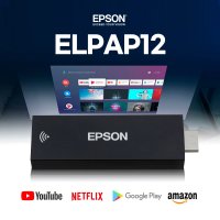 [EPSON] 엡손 ELPAP12 정품 안드로이드 TV 스틱 프로젝터 무선 동글 스트리밍 미디어 플레이어