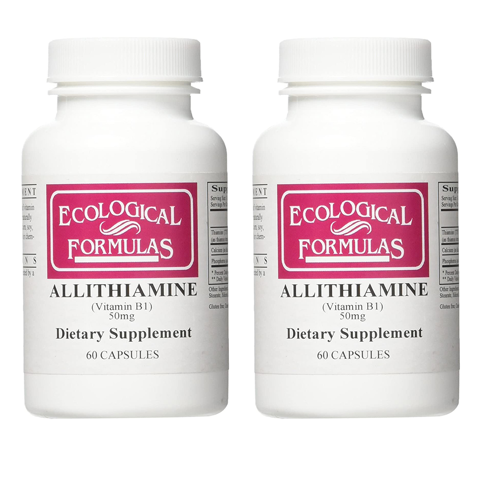 <b>Ecological Formulas</b> 에콜로지컬포뮬라 알리티아민 <b>비타민 B1</b> 50mg 60정 2병