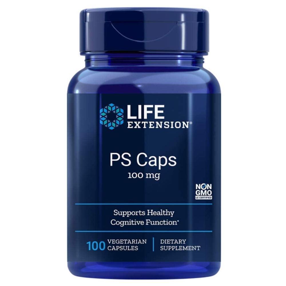 <b>라이프</b> 익스텐션 포스파디딜세린 PS CAPS 100 mg 100캡슐
