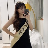 생일 파티 티아라 어깨 띠 용품 소품 왕관 미스코리아 본식 큐빅 로즈 골드 실버