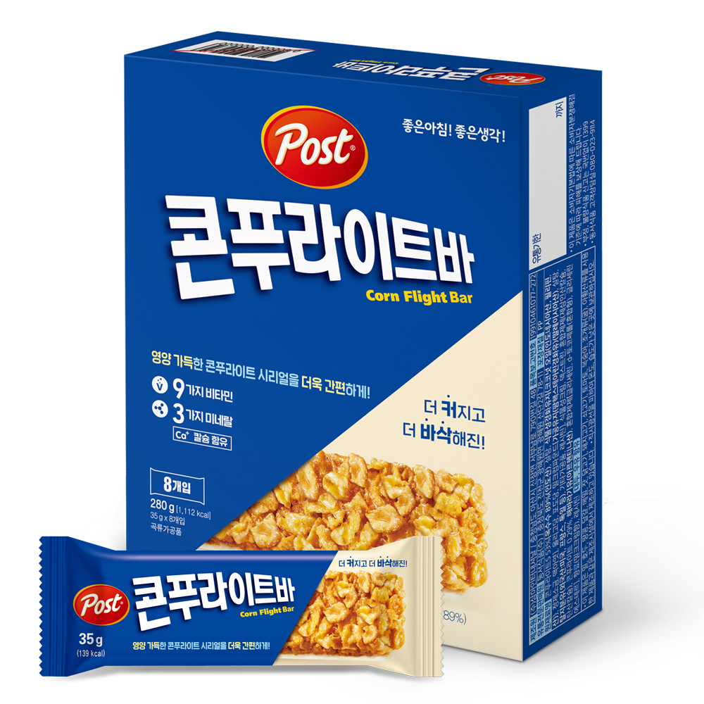 동서식품 포스트 에너지바 콘푸라이트바 성분 분석