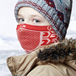 GK 겨울 방한 어린이 얼굴 보온 마스크 키즈 주니어 소형 초등학생 여성 보드 스키 썰매