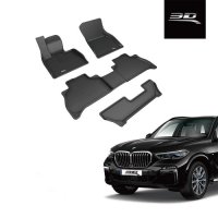 3D 카구 BMW X5 7인승 매트 자동차 고무 방수 카매트 실내1+2+3열