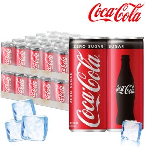 코카콜라 제로 250ml 30캔 2박스 코크제로