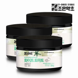 조은약초 화이트토마토 분말 콜라겐 히알루론산 엘라스틴 200g, 3개