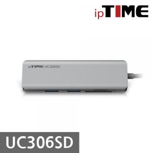 [EFM] ipTIME UC306SD USB C-Type SD/TF/PD 멀티 USB허브