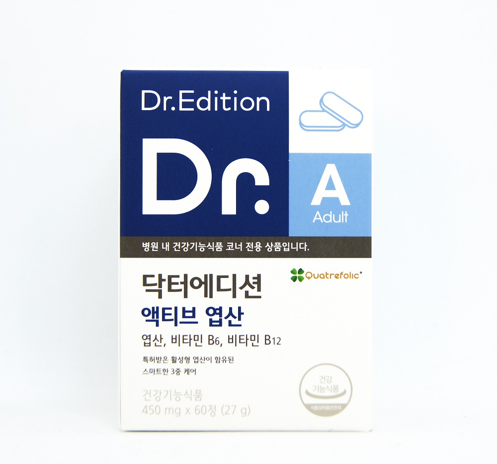 닥터 맘스 액티브 <b>엽산</b> 임신 준비 초기 임산부 활성<b>엽산</b>