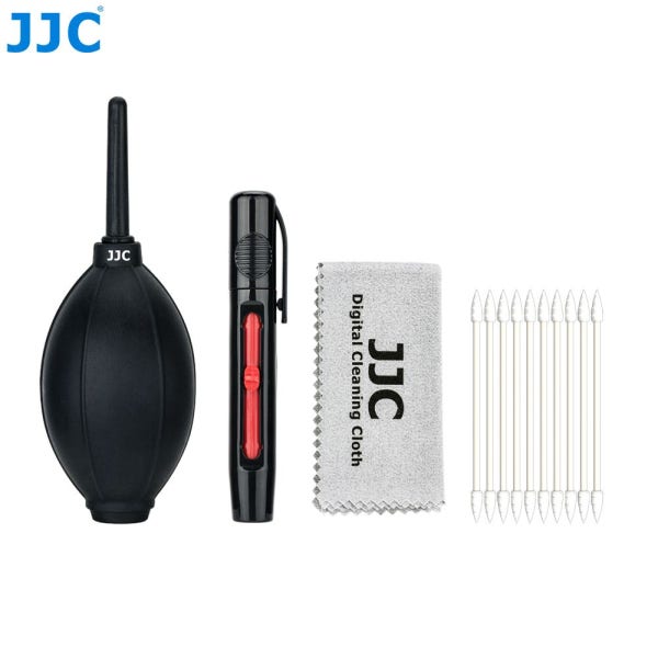 JJC 카메라 청소도구 에어블로워 렌즈 크리너 키보드 클리닝 펜 용품 키트 4종