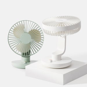 단순생활 저소음 자동회전 무선 탁상용선풍기 무선 오피스 책상