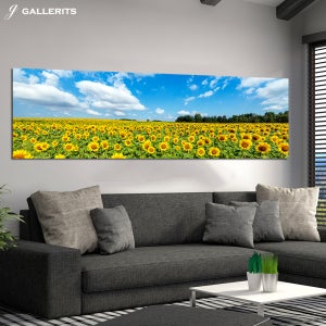 해바라기 그림 안방 침대 풍수지리 가게오픈선물 푸른하늘중형