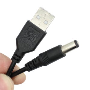 DC5V USB to 5.5 2A 전원 케이블 1M