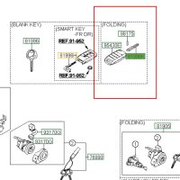 더뉴K3폴딩키 95430A7201 81926A7000 81996A7000 7/1발송