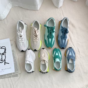 돈피가죽 어글리 망사 여자여름스니커즈 여성운동화추천