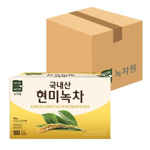 녹차원 현미녹차 100티백 1BOX (20입수)