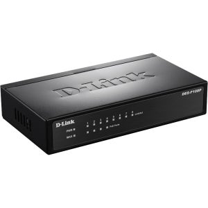 D-LINK 디링크 DES-F108P 100Mbps POE+58W 8포트 스위치허브