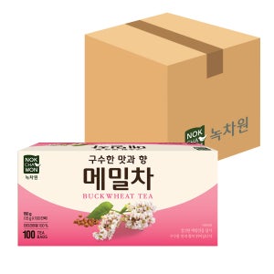 녹차원 메밀차 100티백 1BOX (12입)