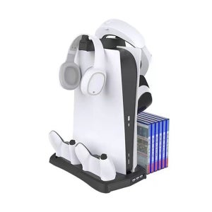 PS5 다기능 충전 쿨링거치대 스탠드 디지털에디션 울트라HD 버전 공용 저소음