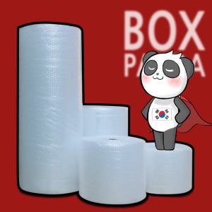 뽁뽁이 에어캡 포장용 롤 에어포장 4P 폭 25cm x 4개 롤길이 50m 박스판다