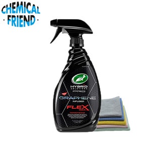 터틀왁스 HS 프로 그래핀 플렉스 스프레이 코팅 왁스 그래핀 광택제 다용도타월