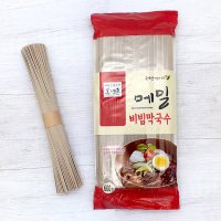 봉평촌 메밀비빔막국수 600g 양념장 소스 국내산 메밀 국수 냉면 쫄면 소바 면 사리