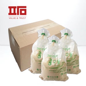 구산식품 콩고물 2.5kg X 4봉 콩 가루 인절미 빙수 곱창 삼겹살 소스 업소용 대용량